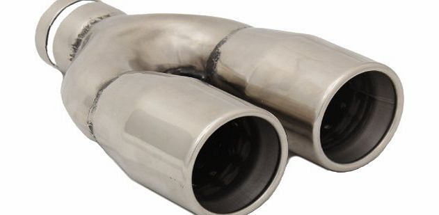 Twin 3`` Stainless Steel Car Exhaust Trim