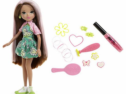 Moxie Girlz Magic Hair Stamp Designer - Monet Doll