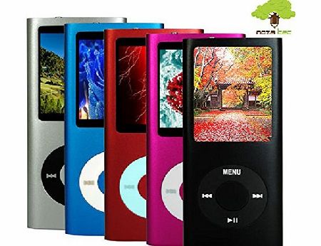 MP4 8GB MP4 PLAYER NANO STYLE 4TH GENERATION MP3 PLAYER with FM RADIO and FULL COLOUR LCD SCREEN & 3