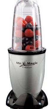Mr. Magic Kitchen Appliance 4-Part, 400 Watt, Silver/Black