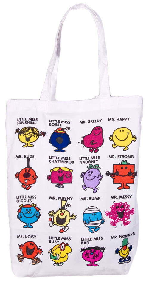 and Little Miss Canvas Tote Bag