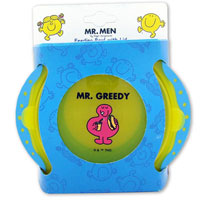 Mr Men Mr Greedy Feeding Bowl & Lid (Yellow)