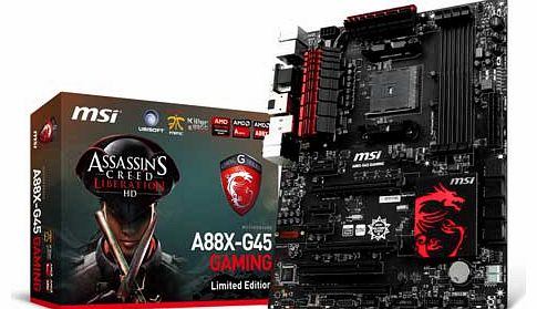MSI A88X-G45 GAMING ACLHD ATX Motherboard