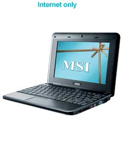 MSI Wind U90X 8.9in Mini Laptop - Black