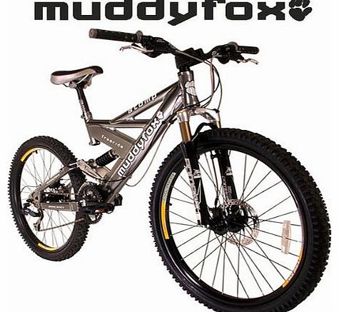 Muddyfox Elite Muddyfox Stomp Elite 26`` Mountain Bike - Metal Grey - Mens - Elite Range
