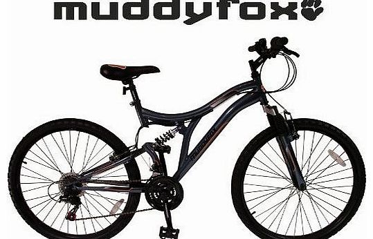 Muddyfox Lift 26`` Jump Bike - Boys/Men - Blue and White - CRMO Steel Frame (New 2015 Range)