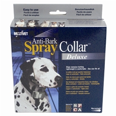 Deluxe Anti Bark Spray Collar for Dogs by MultiVet