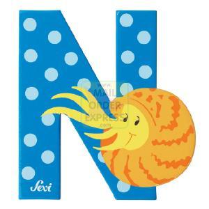 Sevi Letter N For Nautilus