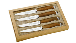 Mundial Olivier Anquier 5inch 4pc Steak Knife Set