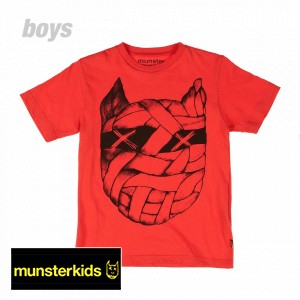 T-Shirts - Munster Crosseyed T-Shirt - Red