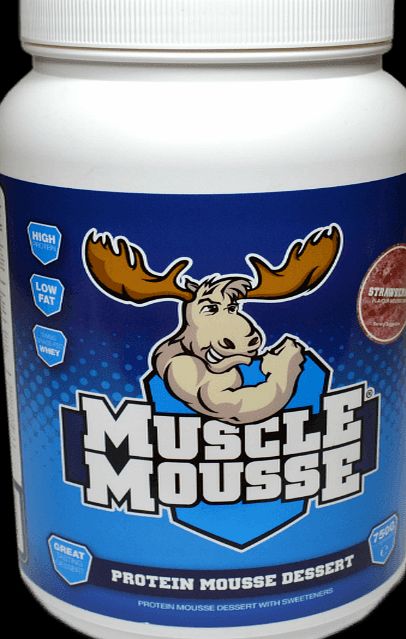 Muscle Mousse Strawberry 750g Powder - 750g 044114
