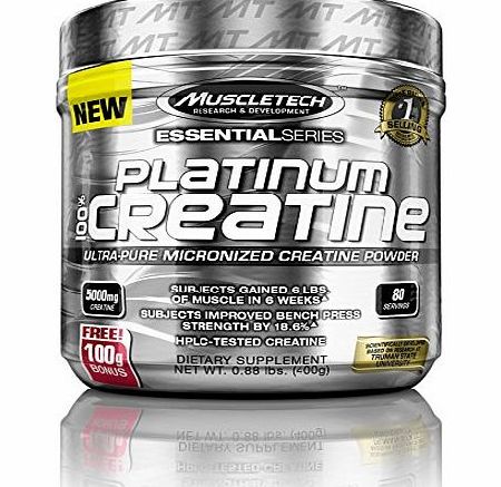 Muscle Tech MuscleTech 400mg Platinum Micronized Creatine Supplement