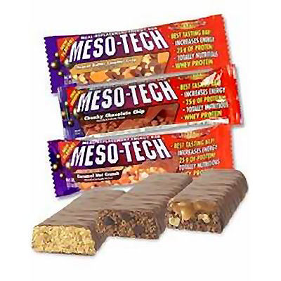 Meso-Tech Complete Bars (MWC - Choc Chip (12 bars))