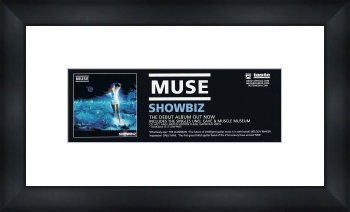 Showbiz - Custom Framed Original Ad