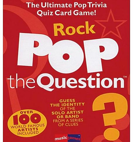 Pop the Question: Rock (Music Games)