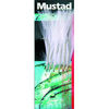 Mustad :  White Cod Feather Trace 6/0 3 hook