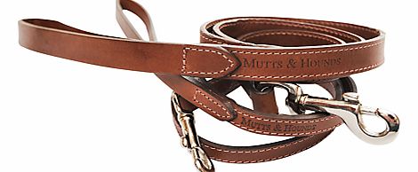 Wide Leather Dog Lead