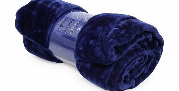 My1stWish New Blue Comfy Soft Mink Fur Bed Sofa Throw 150x200cm