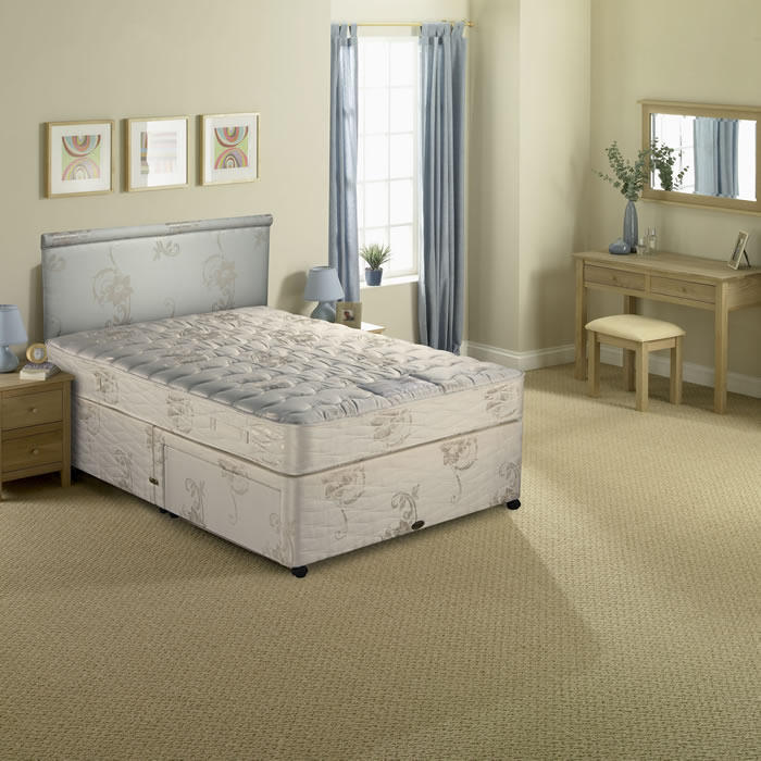 Seasons  4ft Small Double Divan Bed