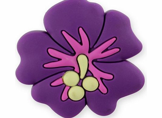 MyGrips - Childrens Furniture / Door Handle - Hibiscus Flowers Design (Assorted Colours Available) purple