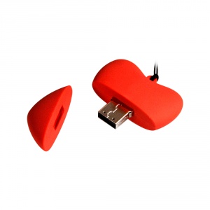 16GB USB Heart Flash Drive