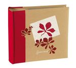 Greenearth 200 Photo Album with pockets in red - 11x15cm (4.5x6)