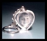 Heart-shaped key ring
