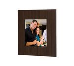 Luxury Photo on wood with wenge background/wenge trim - 15x15cm (6x6)