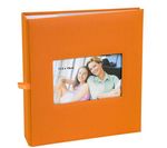 myPIX Square 200 Photo Album with pockets - orange (11x15cm)