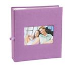 myPIX Square 200 Photo Album with pockets - purple (11x15cm)