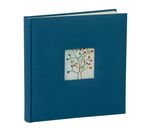 myPIX Traditional Bakari Fizz Photo Album with 60 pages - blue