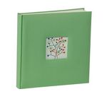 myPIX Traditional Bakari Fizz Photo Album with 60 pages - green
