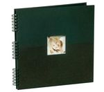 Traditional Zinia Photo Album with 60 pages - black (33x33cm)