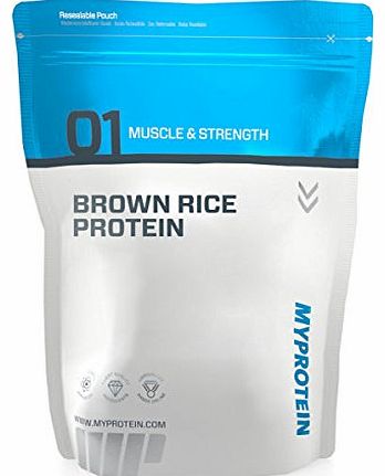 Brown Rice Protein, Unflavoured, Pouch, 2.5kg