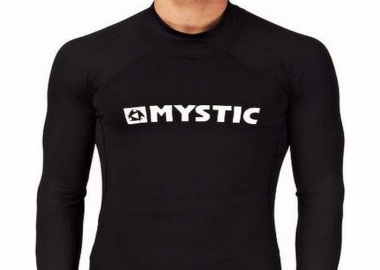 Mystic Mens Mystic Star Long Sleeve Rash Vest - Black