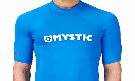Mystic Mens Mystic Star Short Sleeve Rash Vest - Blue