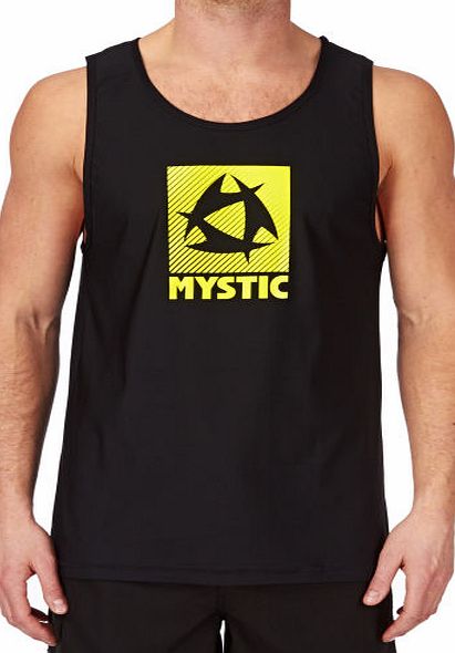 Mystic Mens Mystic Star Tanktop Surf Tee - Black