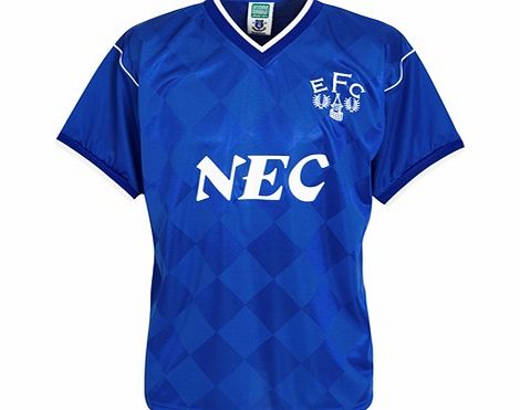 Everton 1987 League Champions Shirt - Blue EVE0987