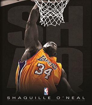 n/a Los Angeles Lakers 30x40cm Framed Print - Shaq