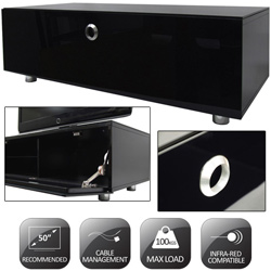 n/a Low Level High Gloss Cabinet TV Stand