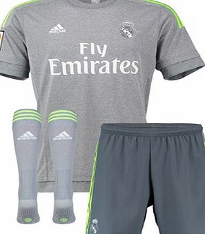 n/a Real Madrid Away SMU Mini Kit 2015/16 - Grey