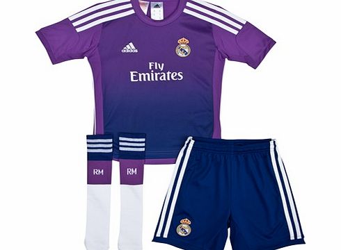 Real Madrid Home Goalkeeper Mini Kit 2013/14