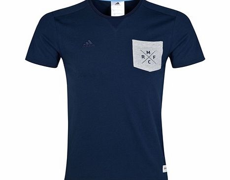 Real Madrid SF T-Shirt Navy M36403