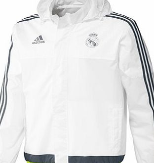 n/a Real Madrid Training All Weather Jacket - White
