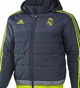 n/a Real Madrid Training Padded Jacket Dk Grey S88870