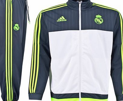 n/a Real Madrid Training Presentation Suit - White