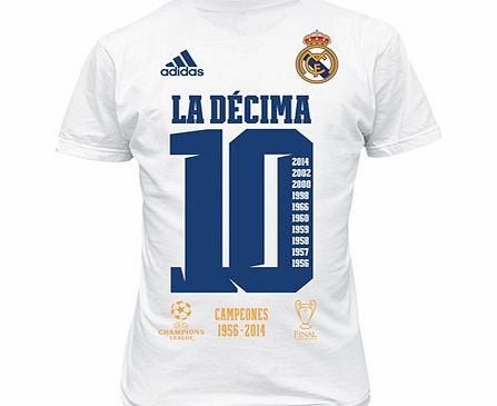 Real Madrid UCL Winners 2014 T-Shirt - Kids