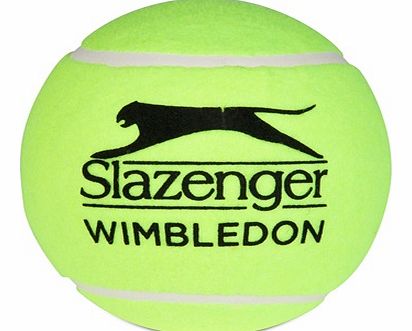 n/a Wimbledon Slazenger Midi Ball - Yellow 801081-12