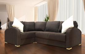 Nabru Holl Compact Corner Sofa - Optional Double Sofa