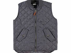 Dionel grey quilted gilet